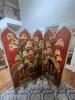 Hand Carved & Painted Soild Wood Room Divider-2 - 4