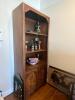 Dark Wood Display/Storage Cabinet - 2