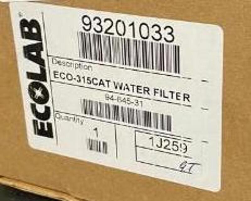 New in box Ecolab water filter