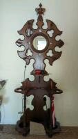 Beautiful Mahogany Antique Hall Tree