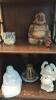 Vintage Wooden Shelf and contents - 3