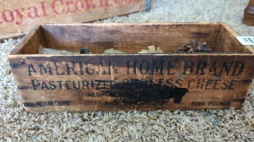 American Home Brand Cheese Box