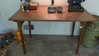 Vintage Oak Folding Table