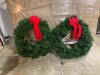 (2) Xmas Wreathes - 2