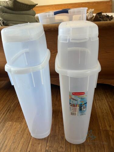 Rubbermaid Wrap’n Craft Storage boxes