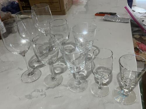 Assorted Stemware