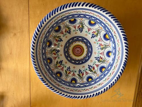 De La Cal Barreira Puente Pottery (Spain) - Large Bowl