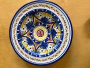 (2) De La Cal Barreira Puente Pottery (Spain) - Plates