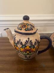 Hand-Painted Coffee/Tea Pot