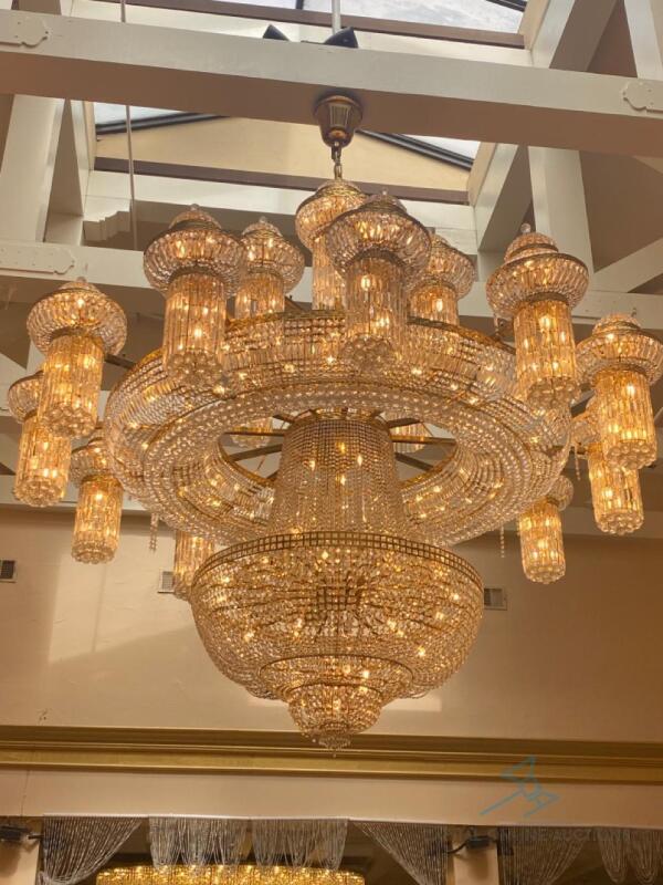 Enormous Imported Italian Chandelier