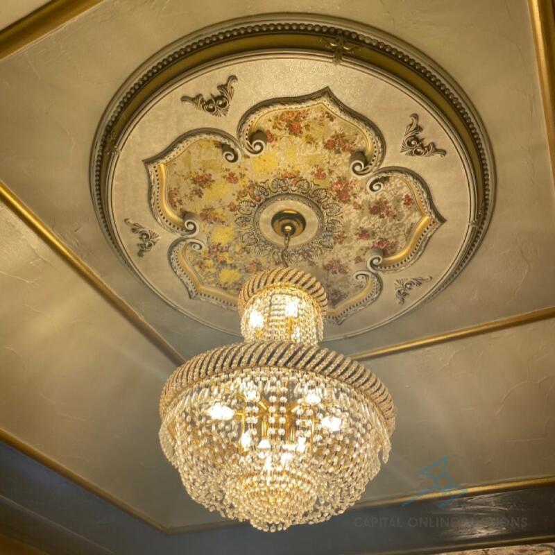 Chandelier with Medallion