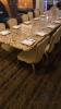 39in X 96in Rectangular Marble Dining Table - 2