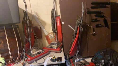 3 Sanitaire Vacuums