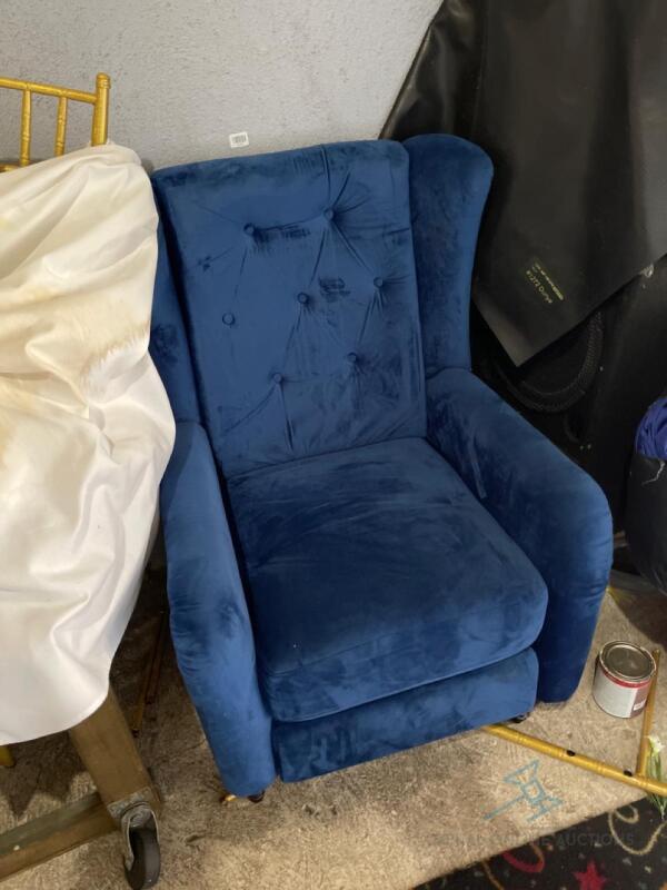 Blue Arm Chair