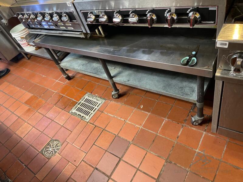 Stainless Steel Equipment Table