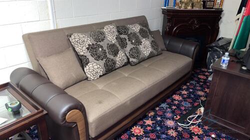 Sofa and Loveseat with Pillows