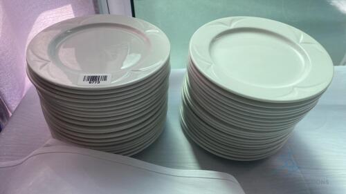 Lot of Approx. 40 Petal Design Plates