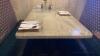 48in x 30in Marble Dining Table