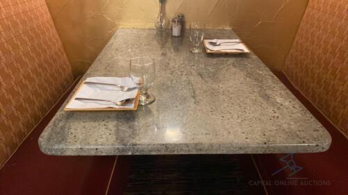 48in x 30in Marble Dining Table Top Only