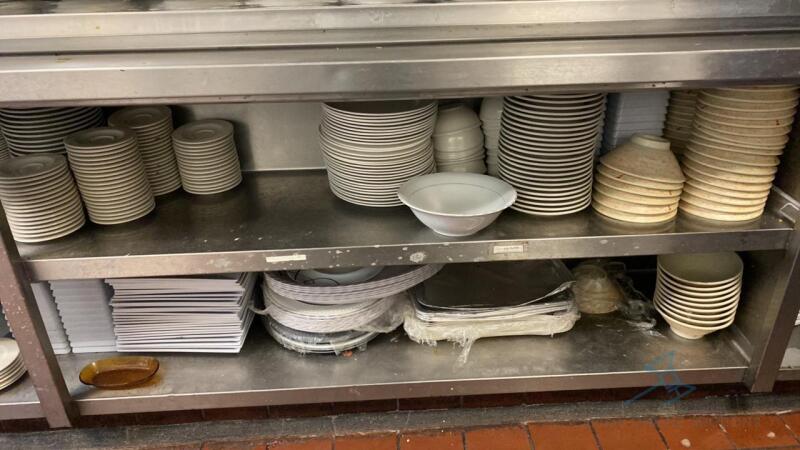 Lot of Approx. 550 Assorted Dishes