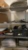 Large Smallware Lot with shelving - 2