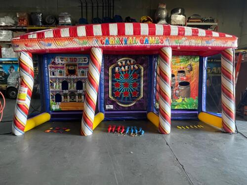 3 Game Carnival Tent