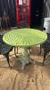 Green Outdoor table with 4 chairs - 2