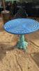 Blue outdoor table - 3