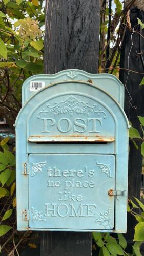 Metal Mailbox - There's no place like home