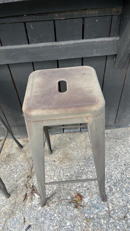 (7) Metal Bar Stools