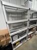 (3) Plastic Shelving Units - 4