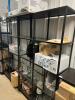 (2) Metal Frame with Glass Shelving Units - 4