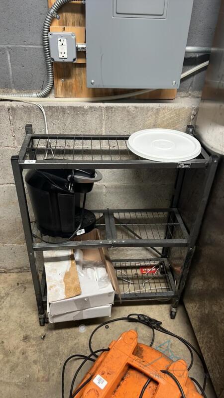 Shelving Unit on Wheels