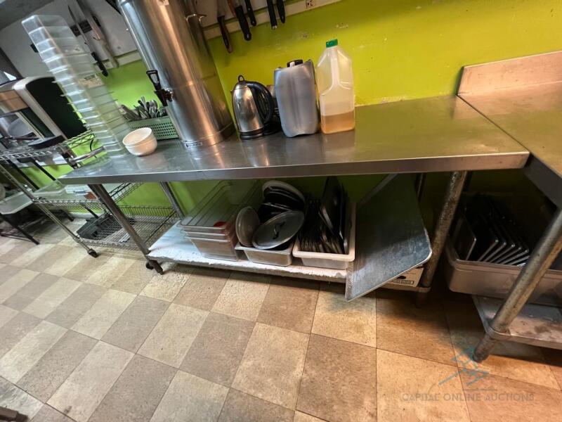 Stainless Steel Prep Table