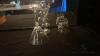 Huge Glassware Lot with Glass Racks and Dolly - 9