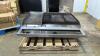 Southbend 48" co Grill Top combination flat grill and char-broiler - 2