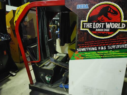 Jurassic Park The Lost World Arcade Cabinet