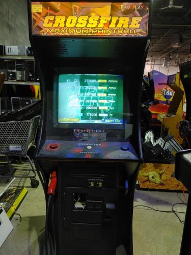 Crossfire Paintball Arcade Cabinet