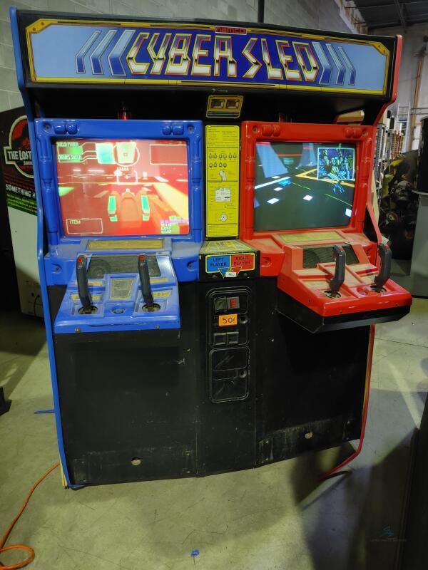 Cybersled Arcade Cabinet