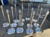 (13) Chrome Stanchions