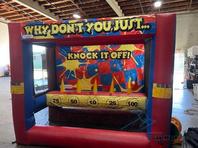 Knock It Off Inflatable Carnival Game