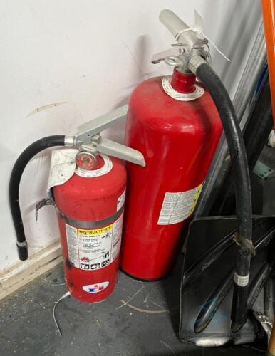 (4) Fire Extinguishers