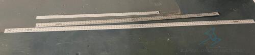 Lot of 3 Measuring Sticks