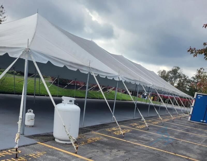 Celina 40ft x 120ft Pole Tent - Complete