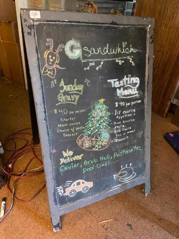 Chalkboard Sign