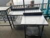 (3) Metal Prep Tables - 3