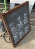 Metal Framed Chalk Board