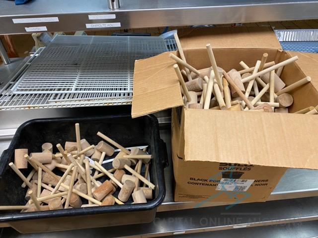 Lot of Crab Mallets