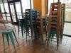 (12) Metal Barstools - 2