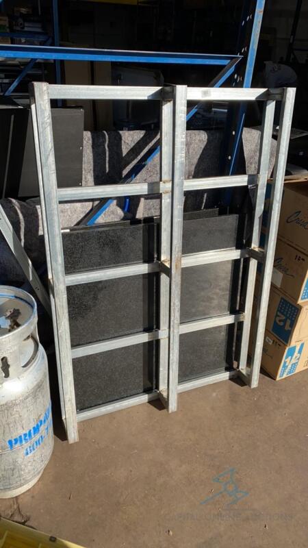 (2) Steel Dunnage Racks